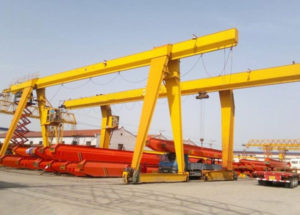 Single girder gantry crane for sale
