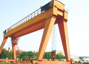 Double girder gantry crane