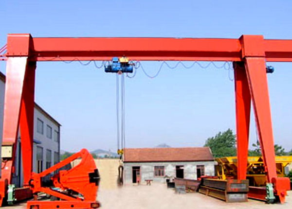 Single girder 15 ton gantry crane for sale