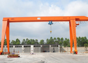 Single girder 20 ton gantry crane for sale