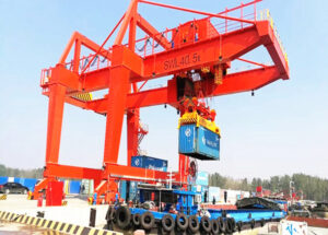 Rail mounted port gantry crane for sale