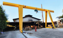 single girder gantry crane of Aicrane