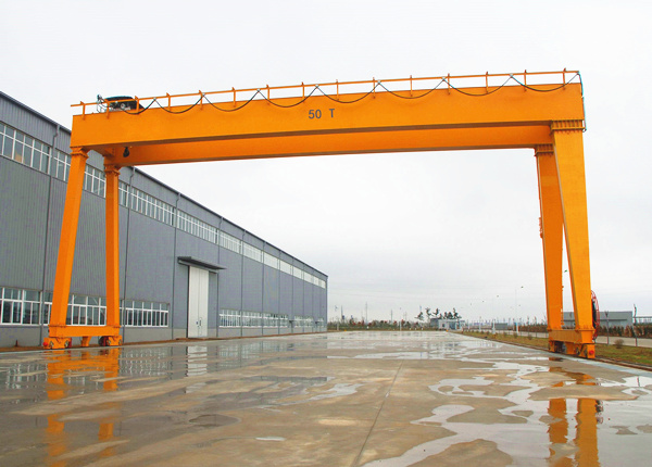outdoor double girder gantry crane